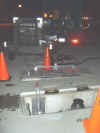 Hmmm...Expeditor runs over a fuel pit -- truck pops the handle up -- Essex makes contact