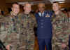 CMSgt(ret.) Elwood Wilkerson, a true friend and mentor to all rangers who have passed through Travis AFB posses with former Travis, now Sheppard rangers Ward, Burt and Haralson