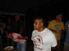 TSgt Avila enjoying his meal during the Diego Garcias Fear Factor.