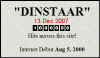 Dinstaar - 13 Dec 07